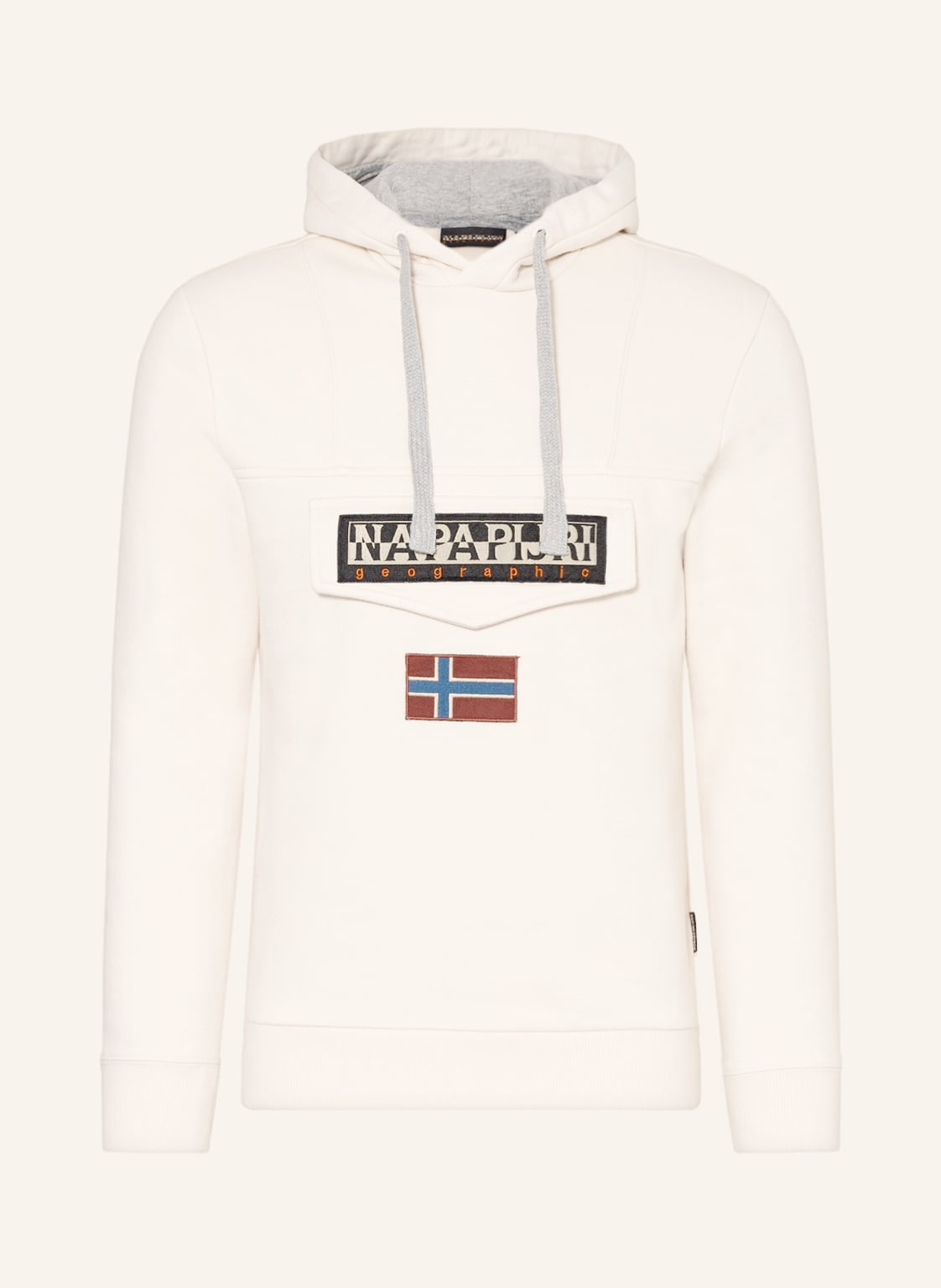 Image of Napapijri Hoodie Burgee weiss