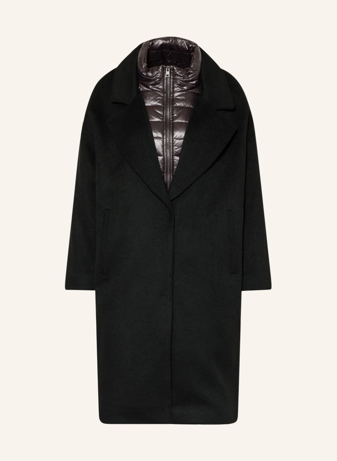 Image of Darling Harbour Mantel Mit Abnehmbarer Blende schwarz