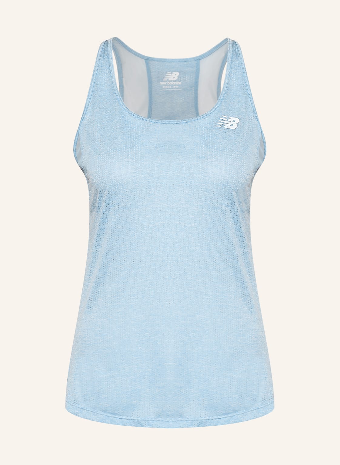 Image of New Balance Tanktop Impact Run Mit Mesh blau