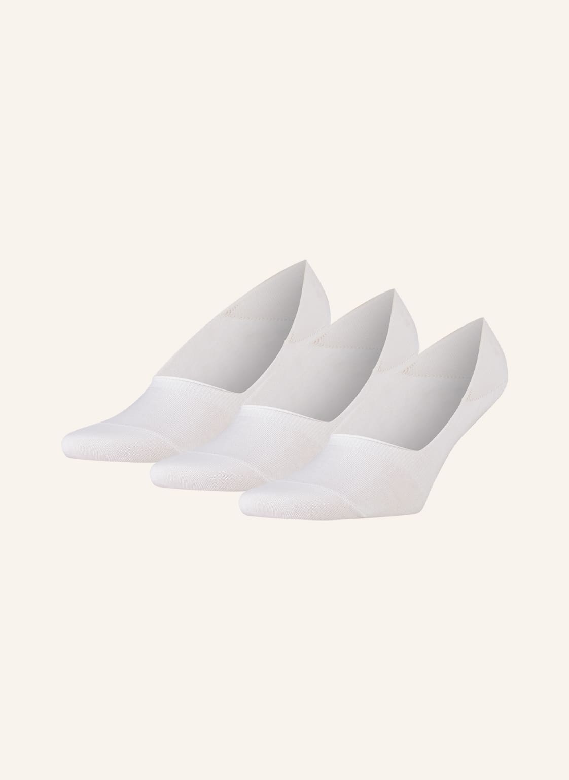 Image of Falke 3er-Pack Füßlinge Step weiss