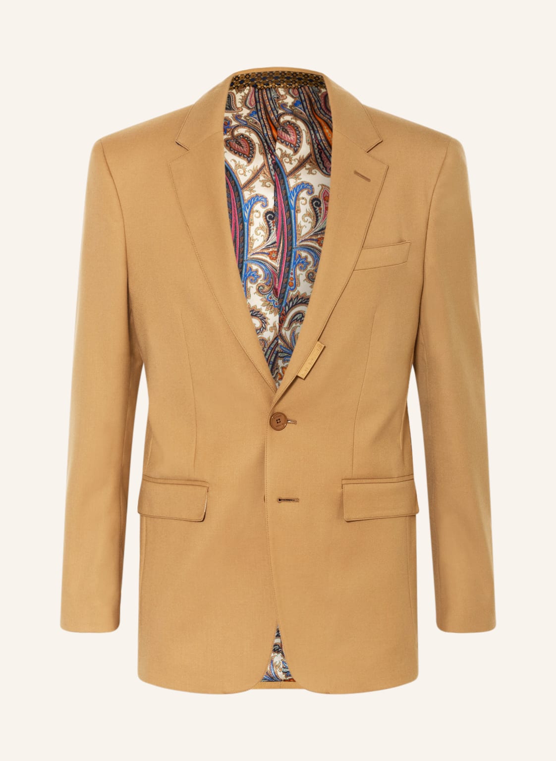 Image of Etro Sakko Slim Fit beige