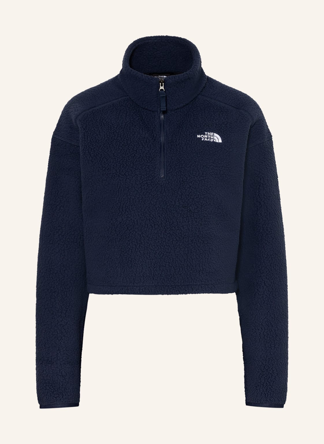 Image of The North Face Cropped-Fleece-Troyer blau