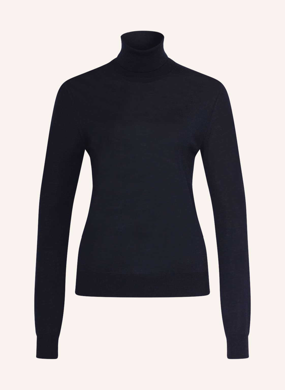 Image of Closed Rollkragenpullover blau