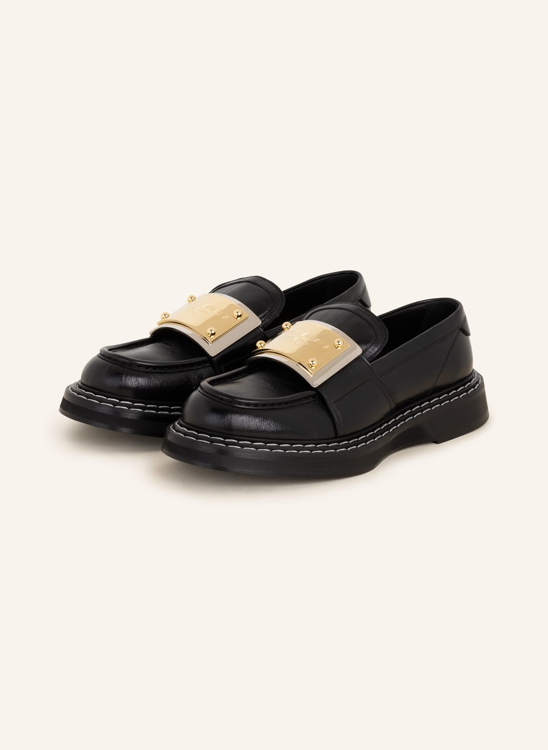 Image of Dolce & Gabbana Loafer Bernini schwarz