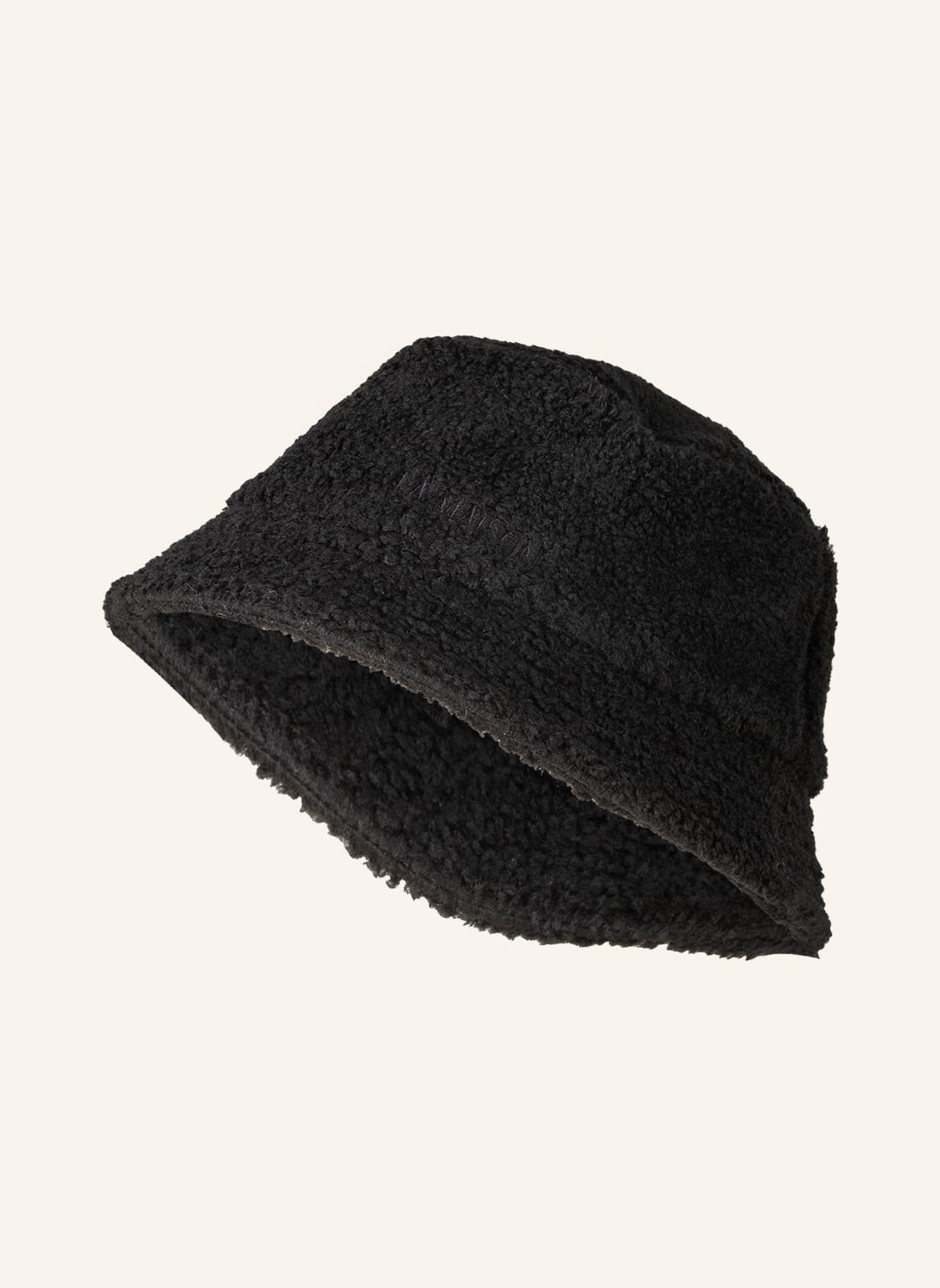 Image of Espadrij L'originale Bucket-Hat Aus Teddyfell schwarz