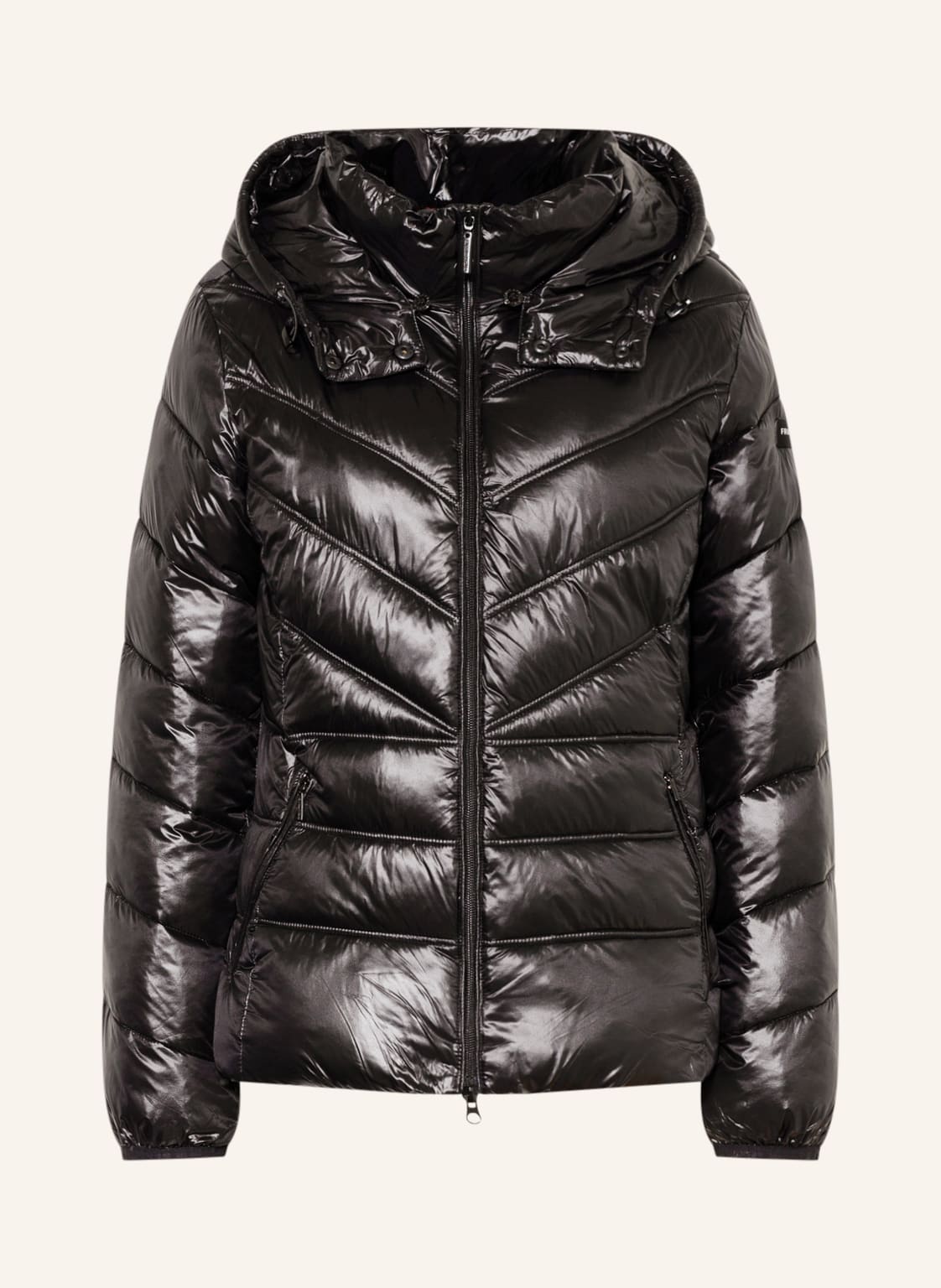 Image of Frieda & Freddies Steppjacke Newcassidy schwarz