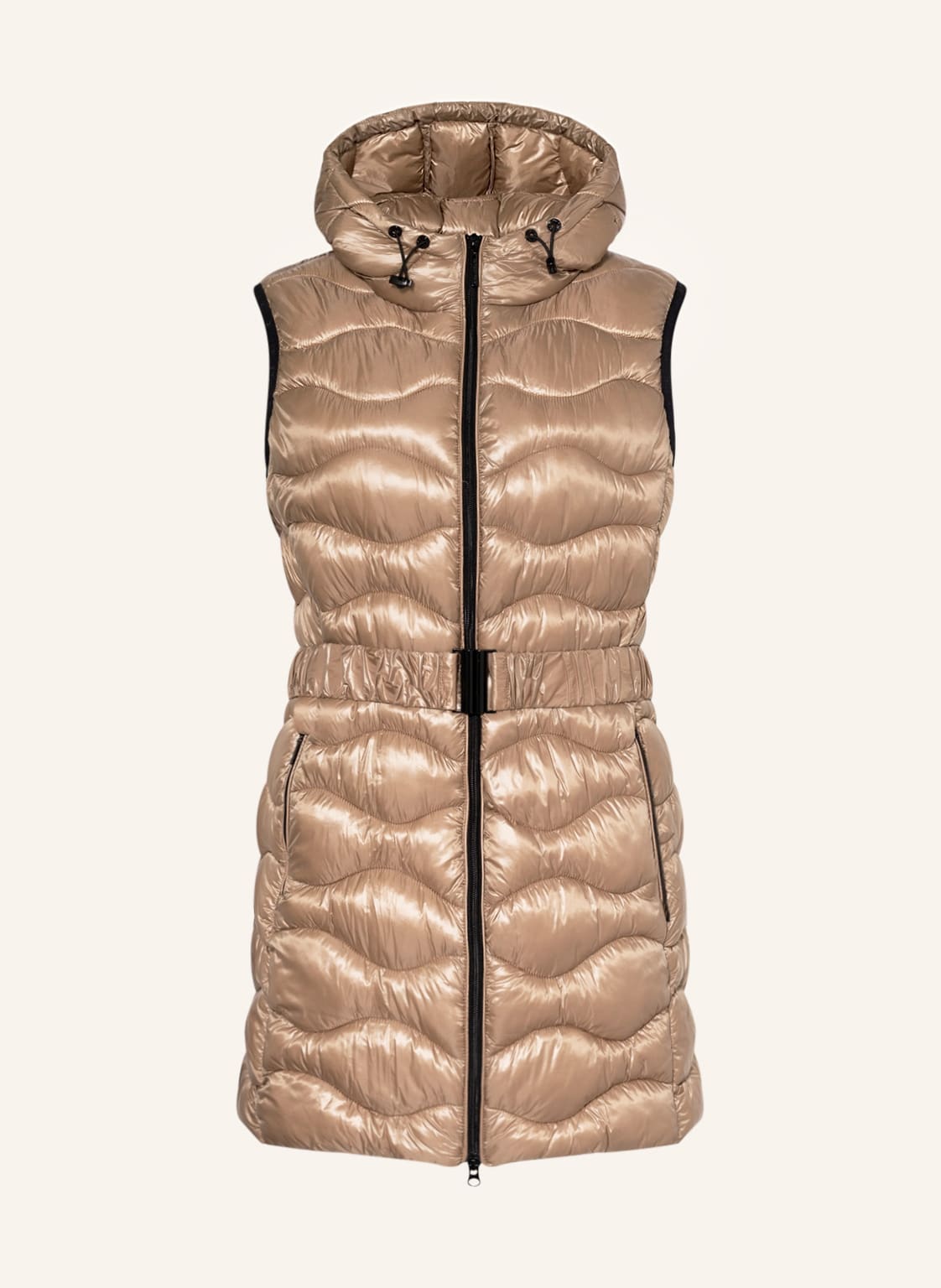 Image of Frieda & Freddies Steppweste Lilia braun