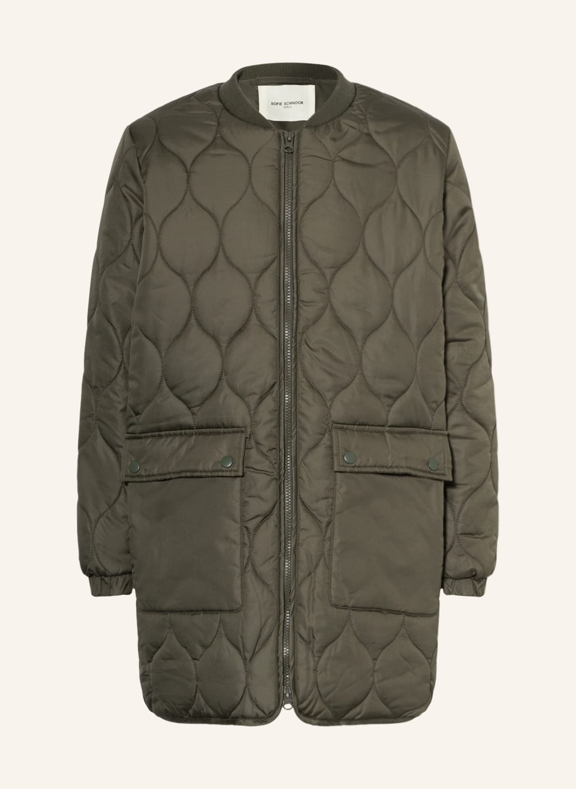 Image of Petit By Sofie Schnoor Steppmantel gruen