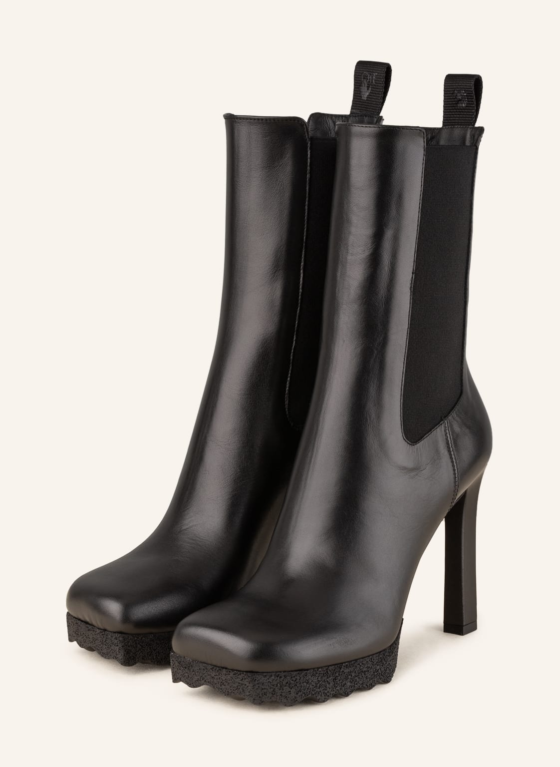 Image of Off-White Chelsea-Boots schwarz