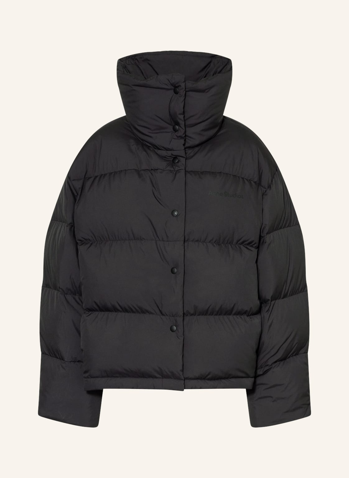 Image of Acne Studios Oversized-Daunenjacke schwarz