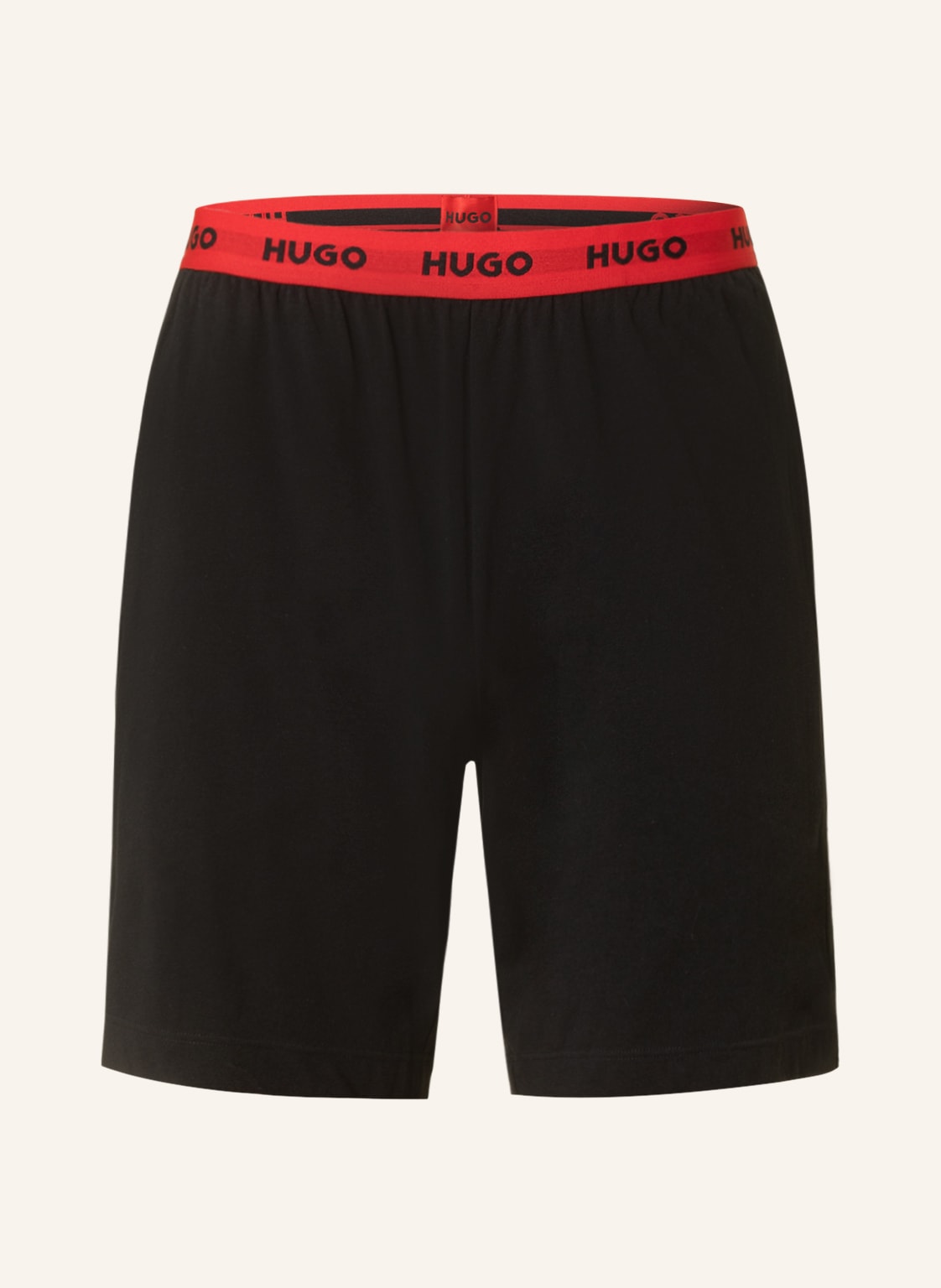 Image of Hugo Schlafshorts Linked schwarz