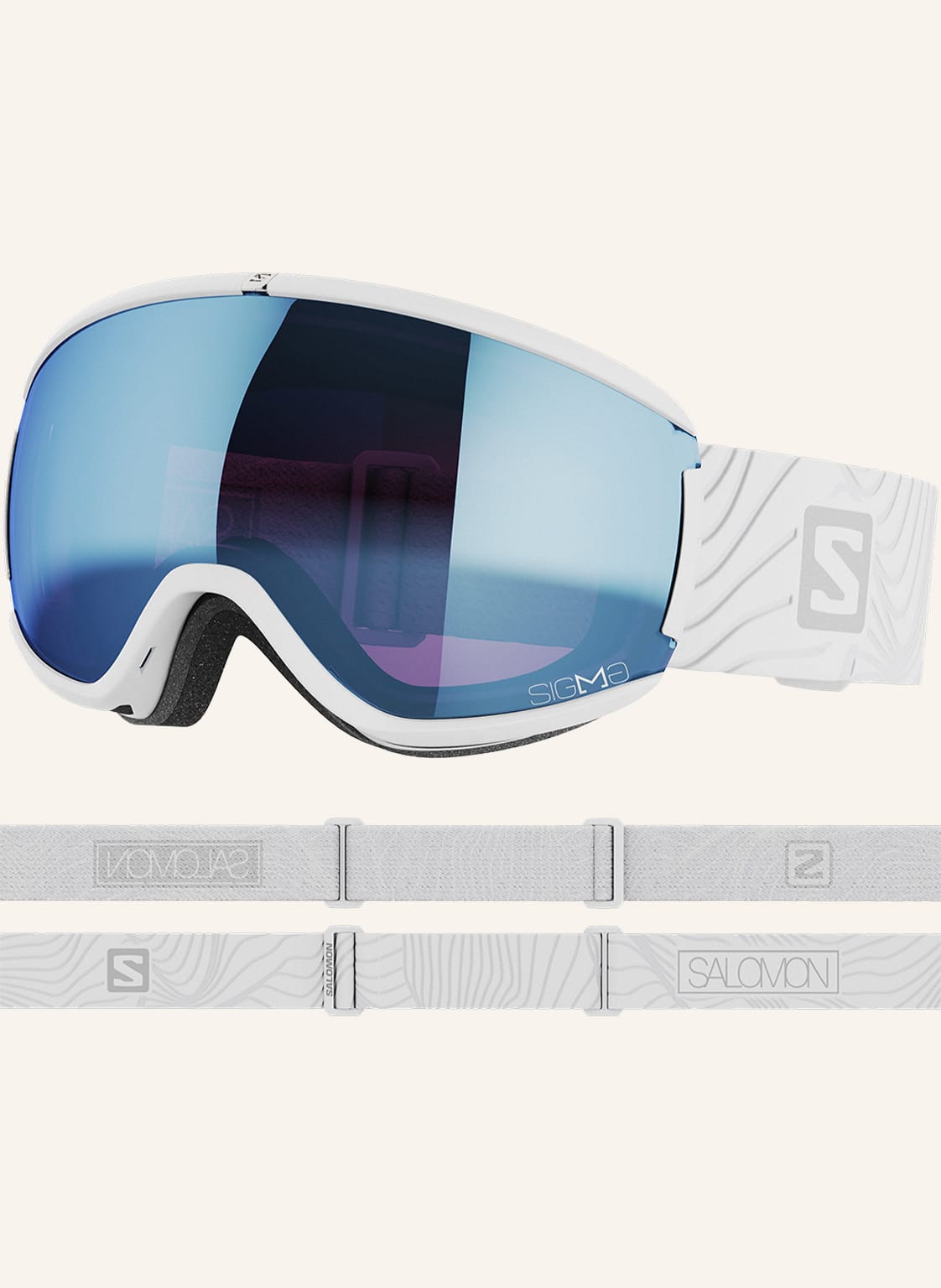 Image of Salomon Skibrille Ivy Sigma weiss