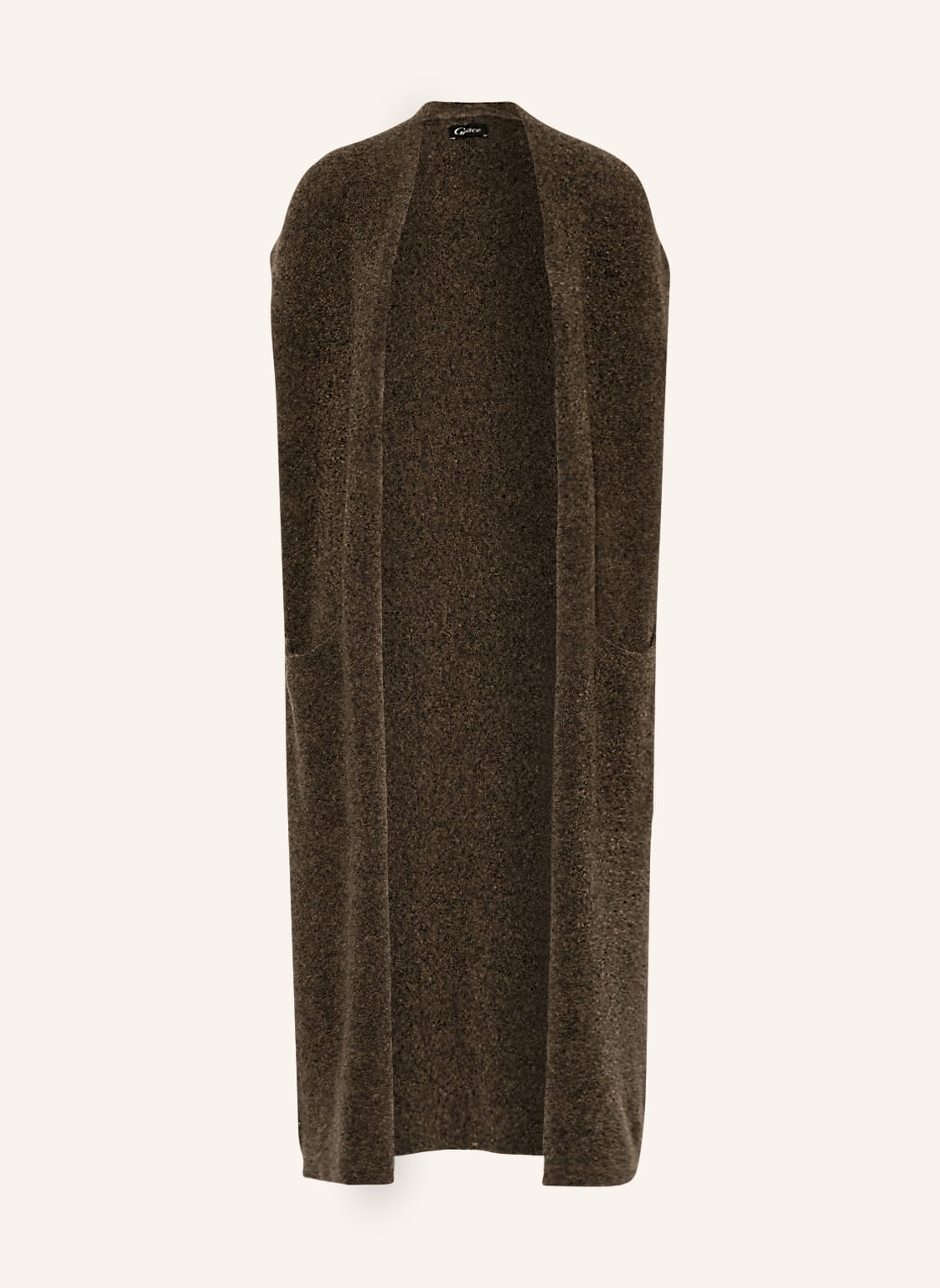 Image of Grace Strickweste beige