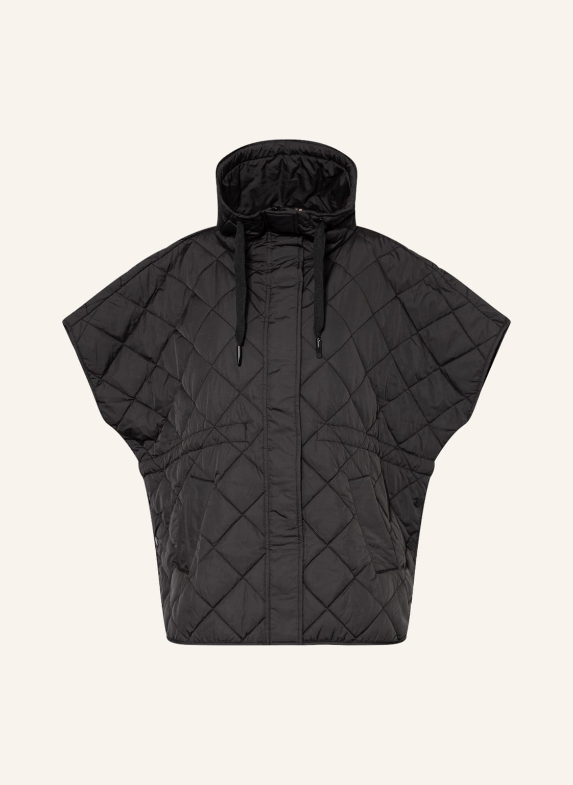 Image of Rino & Pelle Oversized-Steppweste Alane schwarz