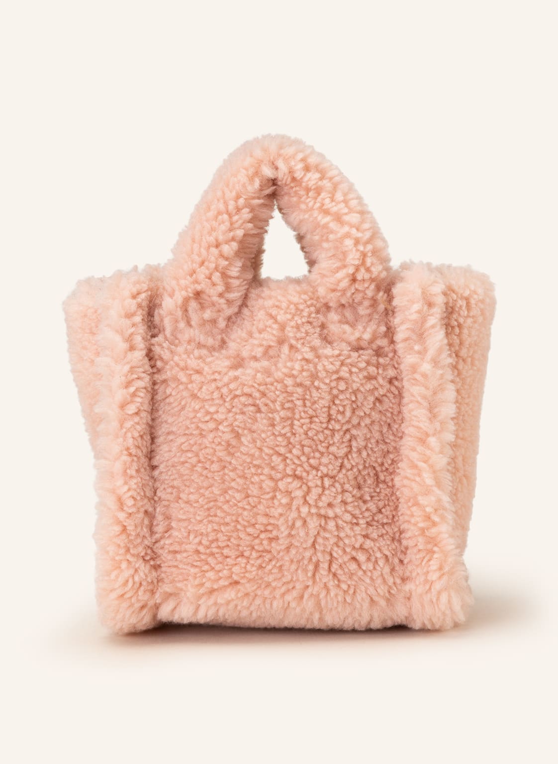 Image of Stand Studio Teddyfell-Handtasche Lizzie weiss