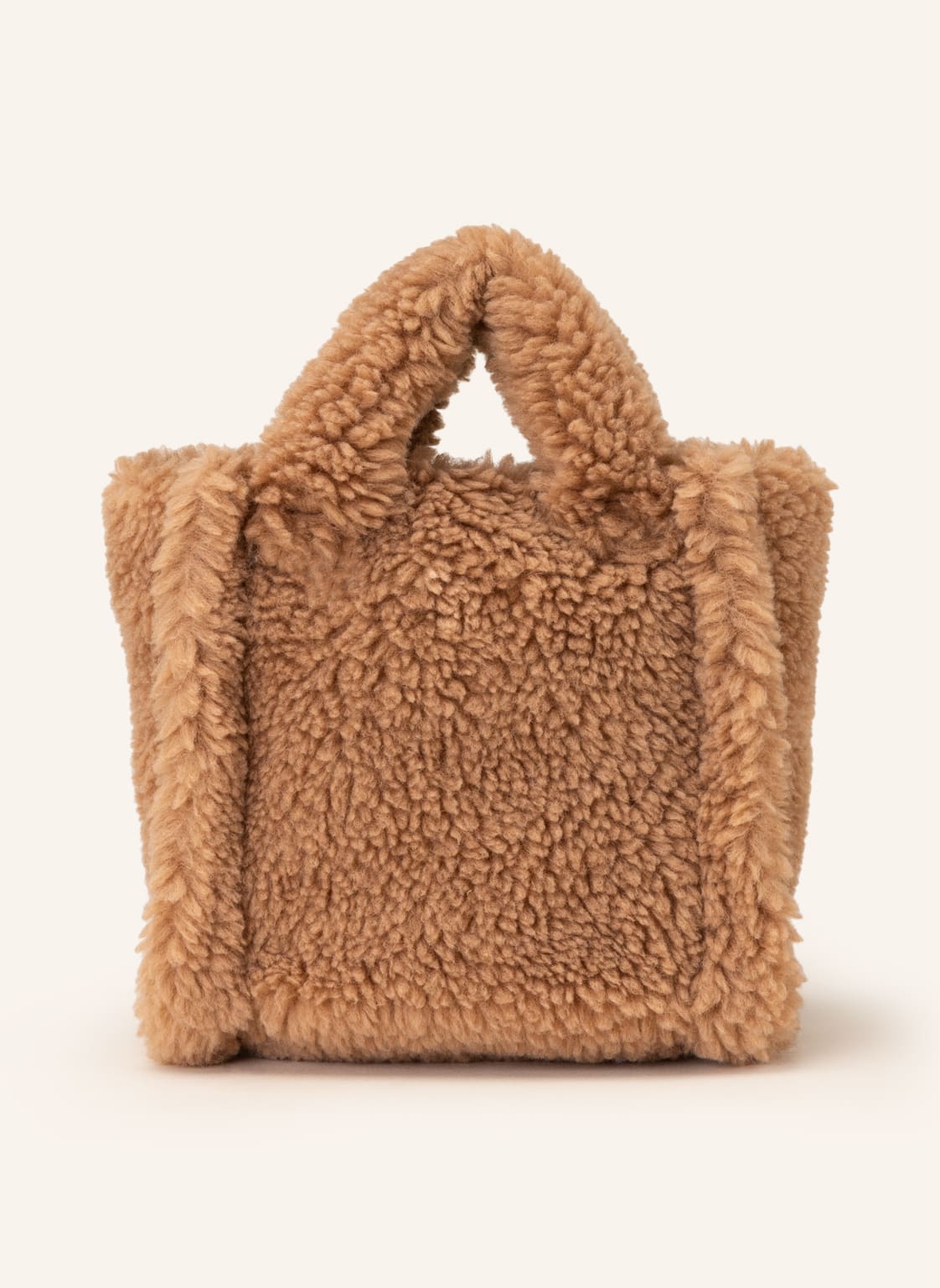 Image of Stand Studio Teddyfell-Handtasche Lizzie beige