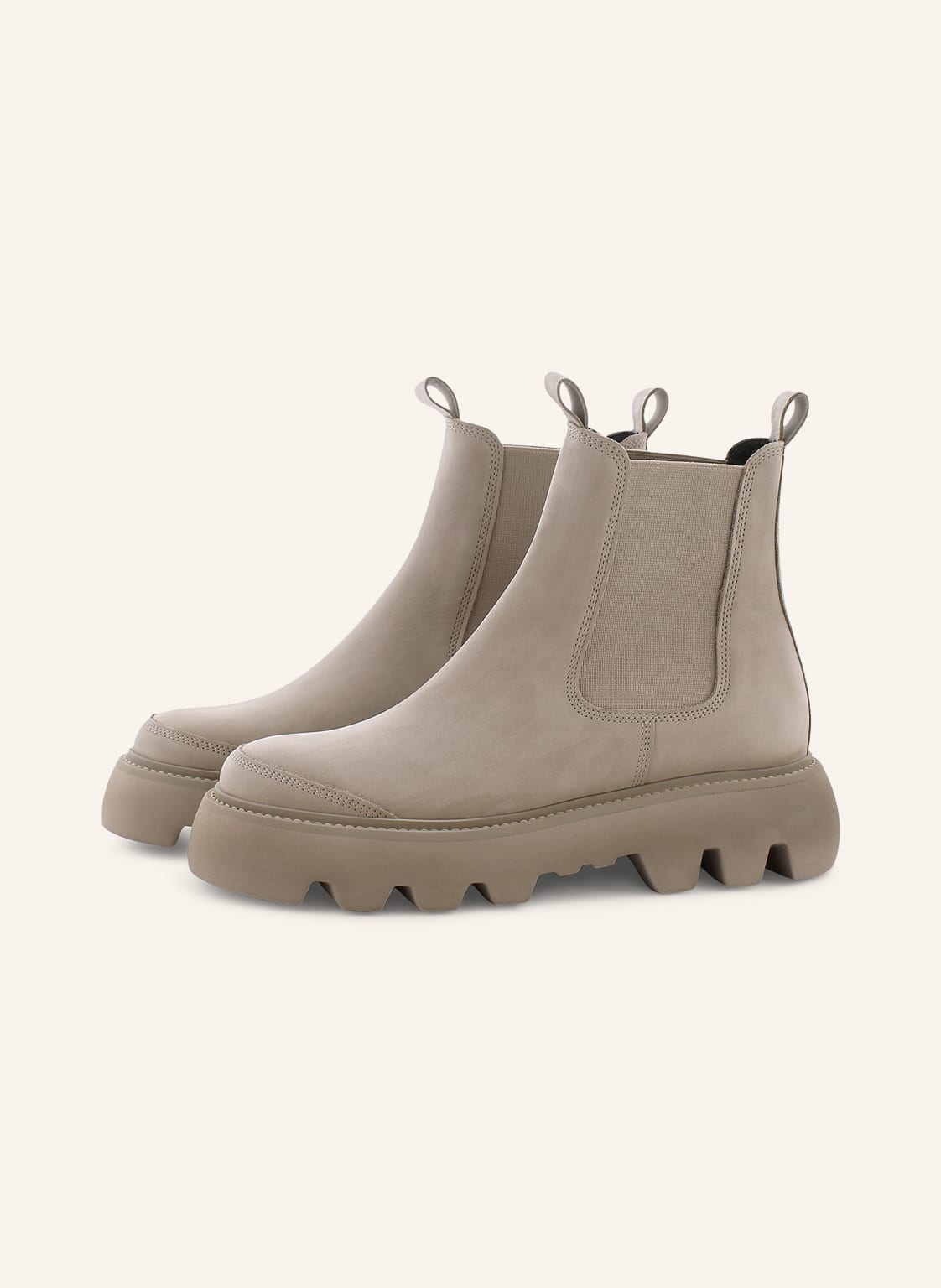 Image of Kennel & Schmenger Chelsea-Boots Shot beige