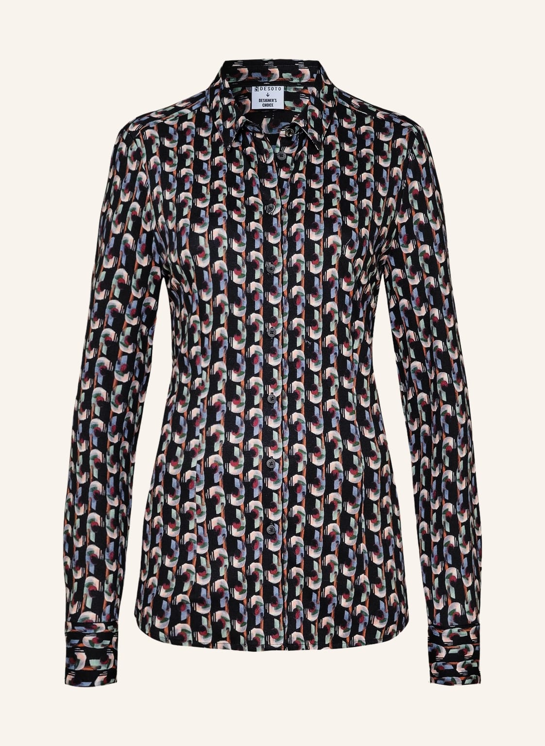 Image of Desoto Hemdbluse Pia gruen