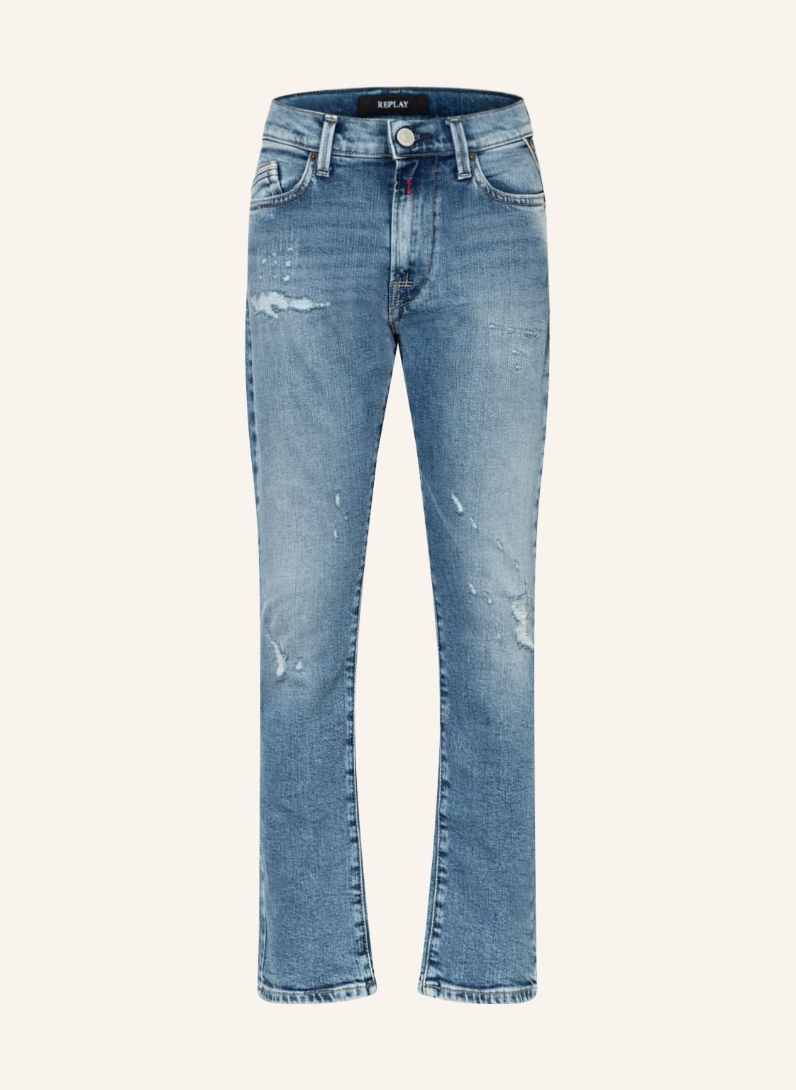 Image of Replay Jeans Mini Waitom Slim Fit blau