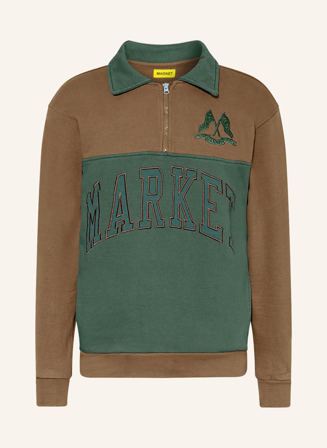 Image of Market Sweatshirt braun