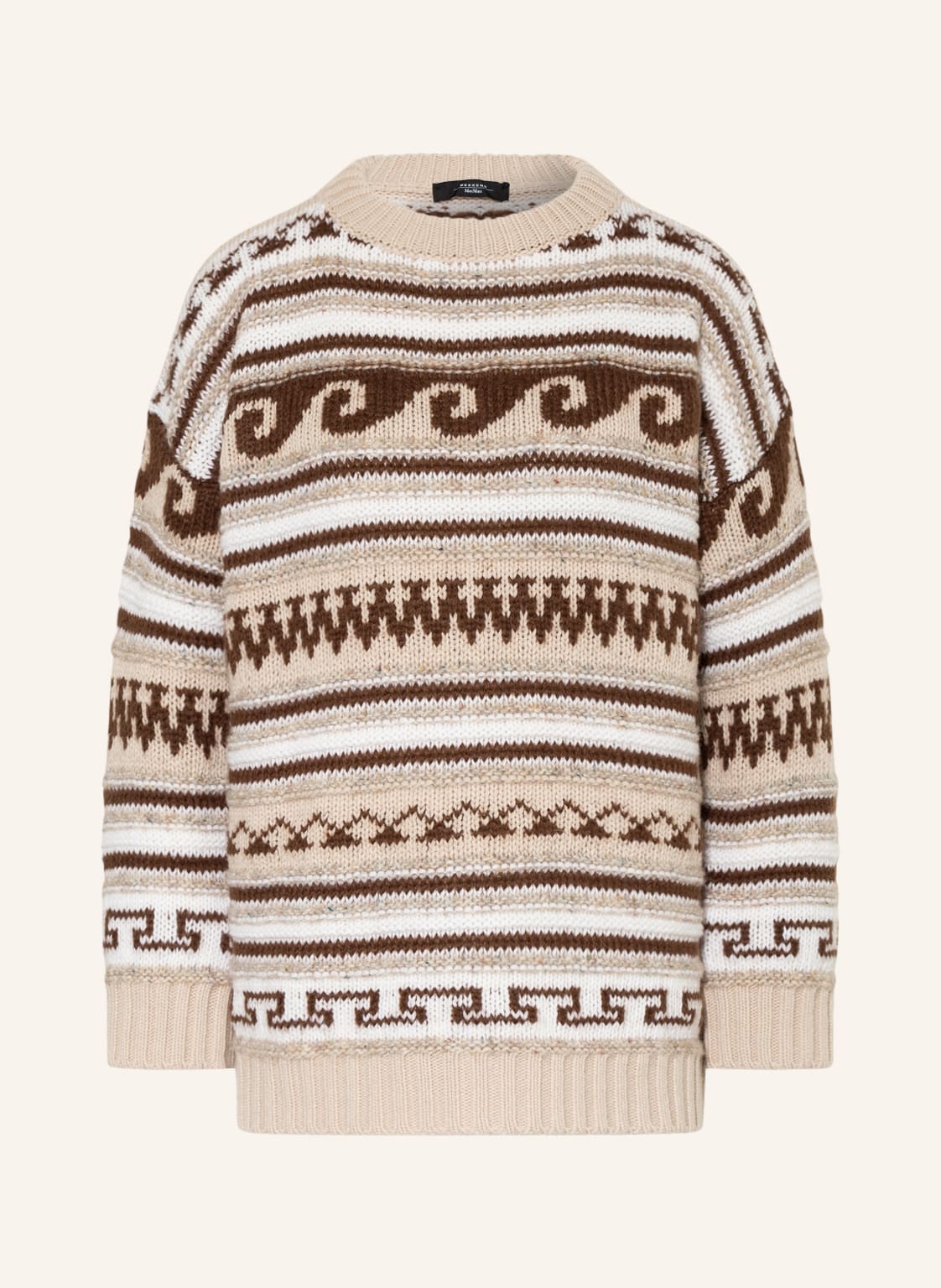 Image of Weekend Maxmara Pullover Dizzy beige