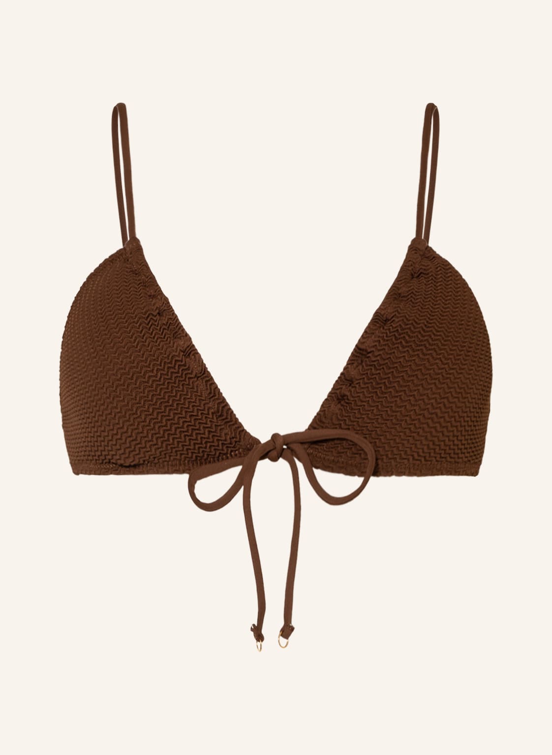 Image of Seafolly Triangel-Bikini-Top Sea Dive braun