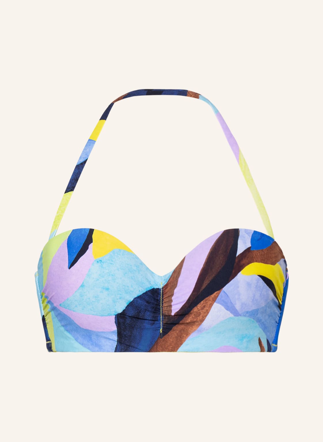 Image of Seafolly Bügel-Bikini-Top Tropfest blau