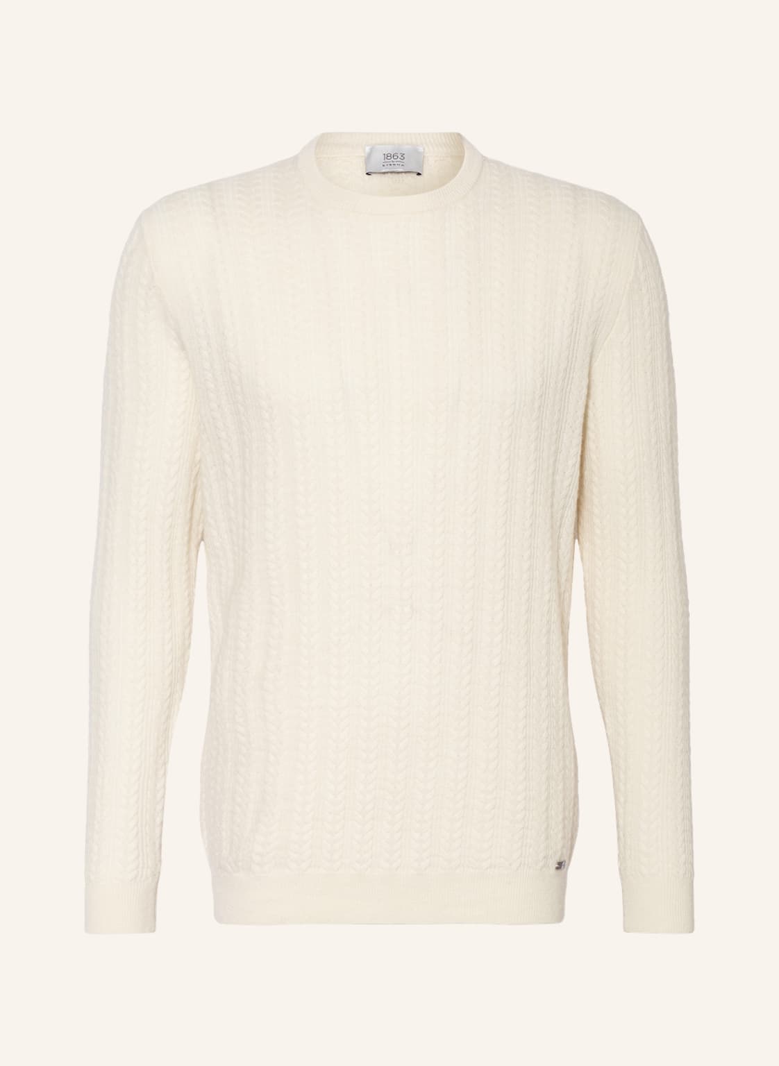 Image of Eterna 1863 Pullover Mit Cashmere weiss