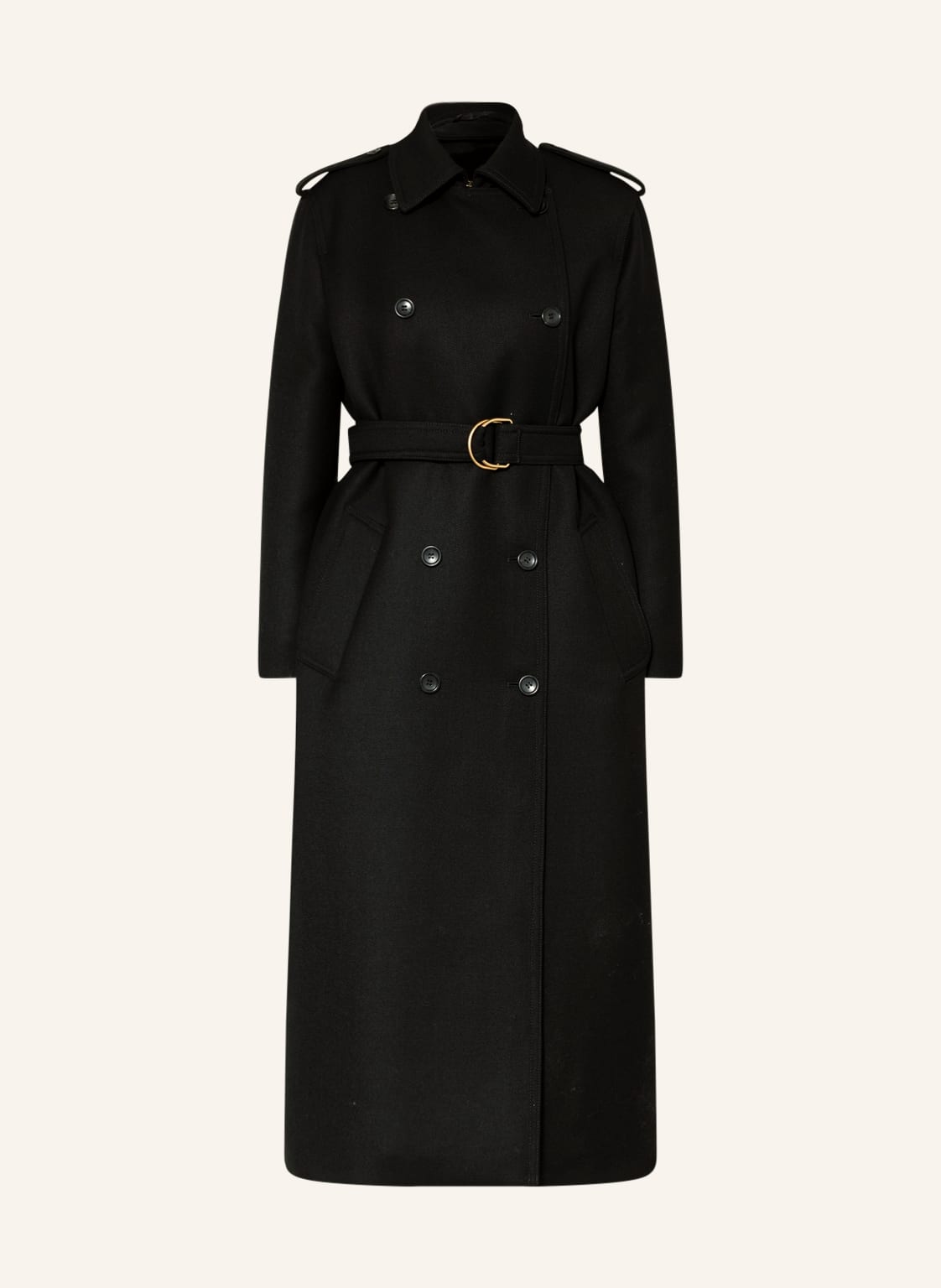 Image of Max Mara Mantel Senna Mit Alpaka schwarz