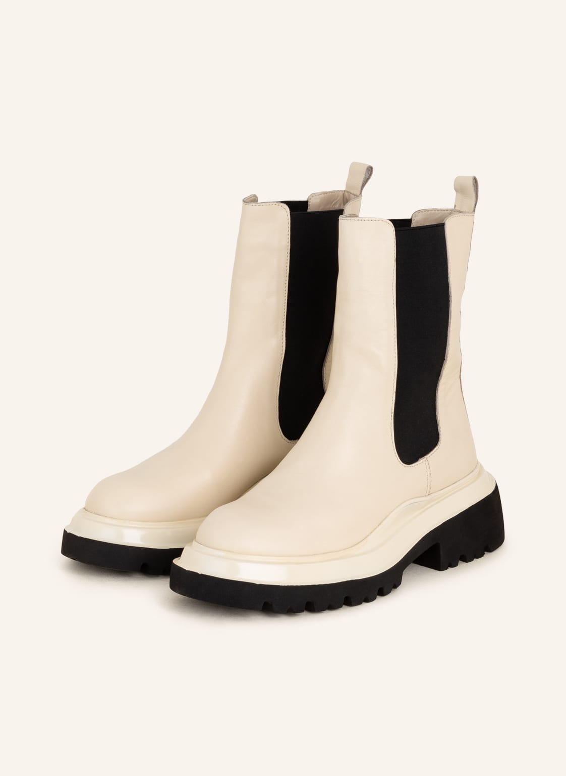 Image of Inuovo Chelsea-Boots beige