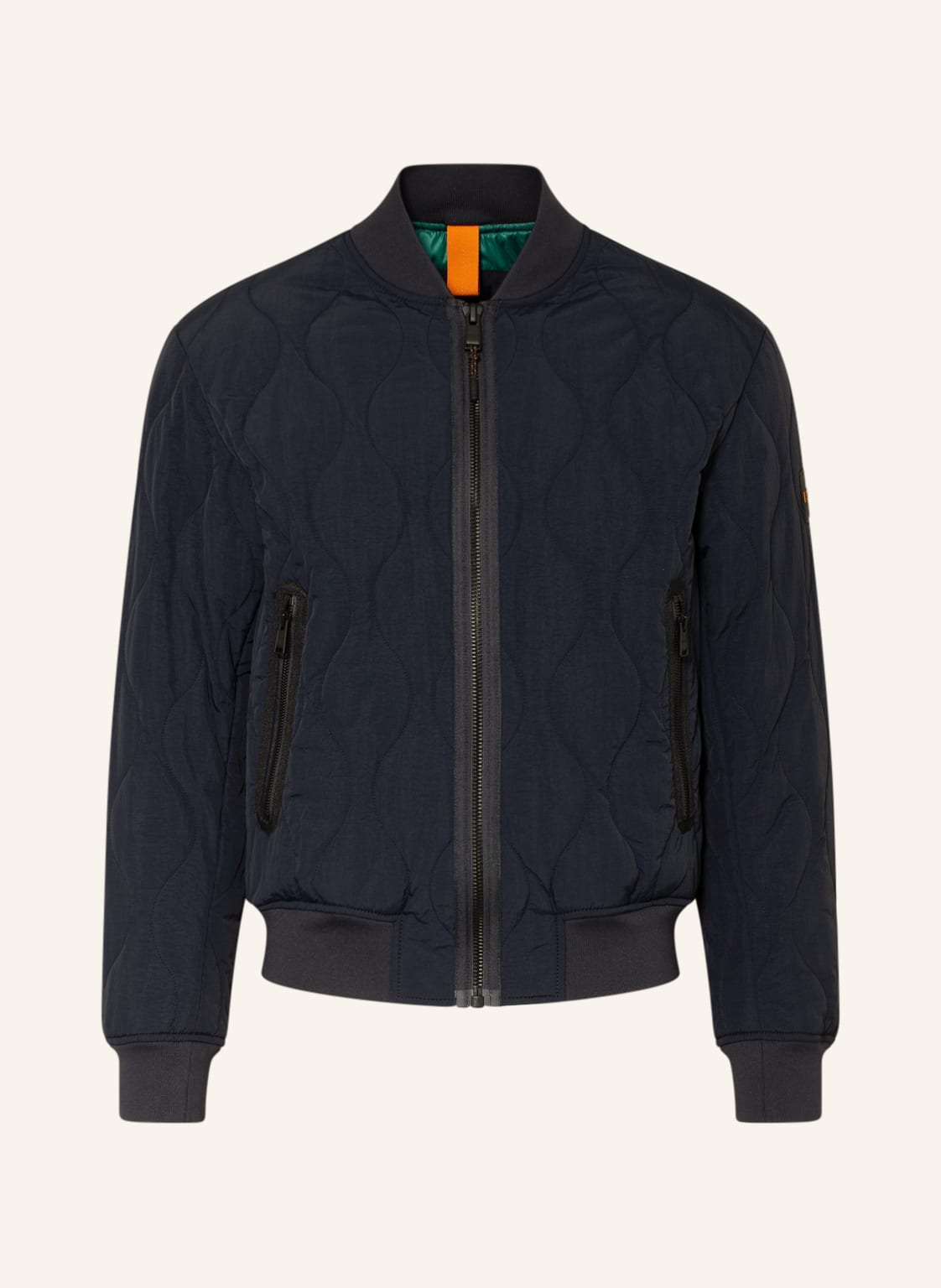 Image of Boss Steppblouson Oventure blau