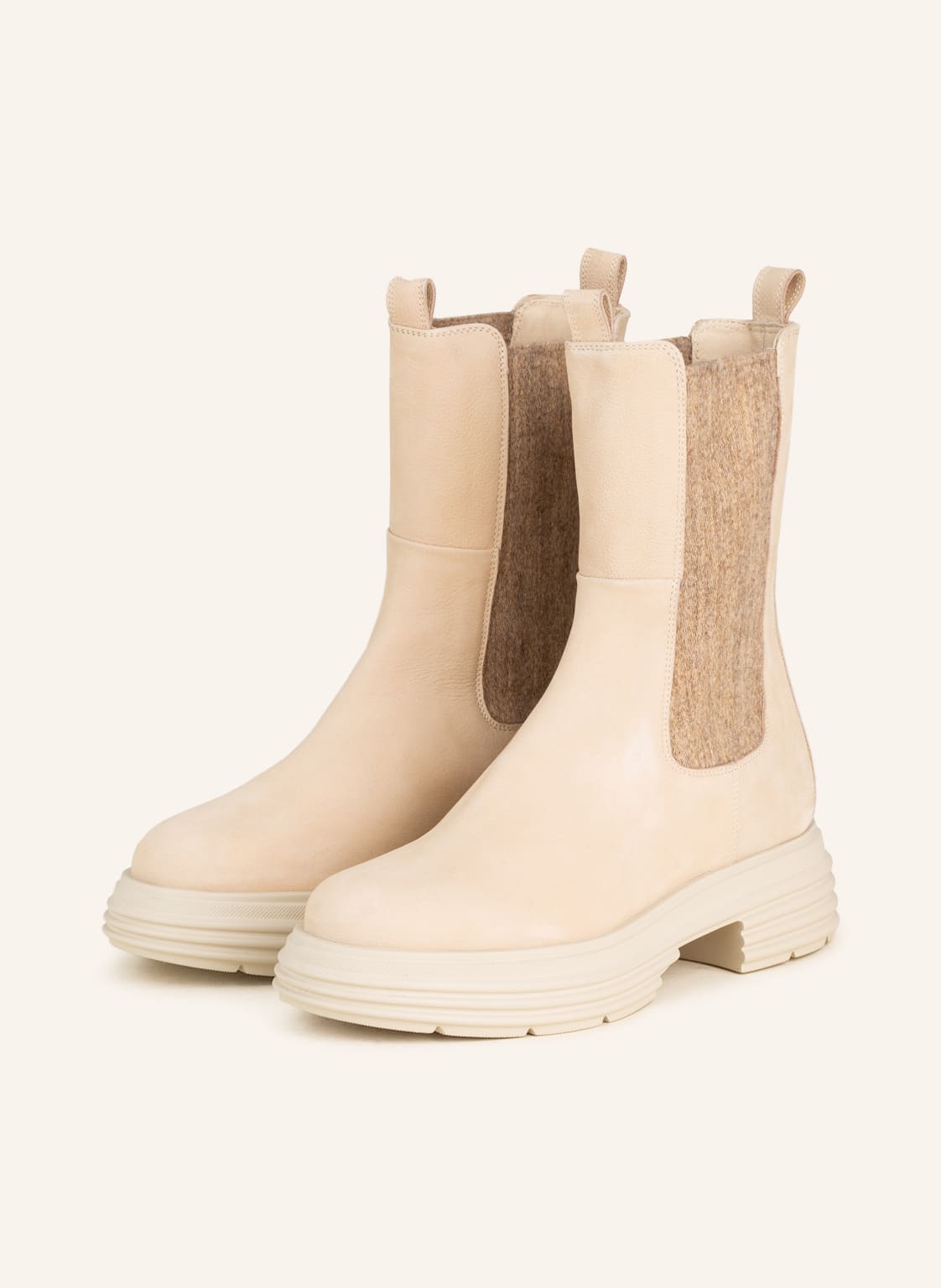 Image of No Claim Chelsea-Boots beige