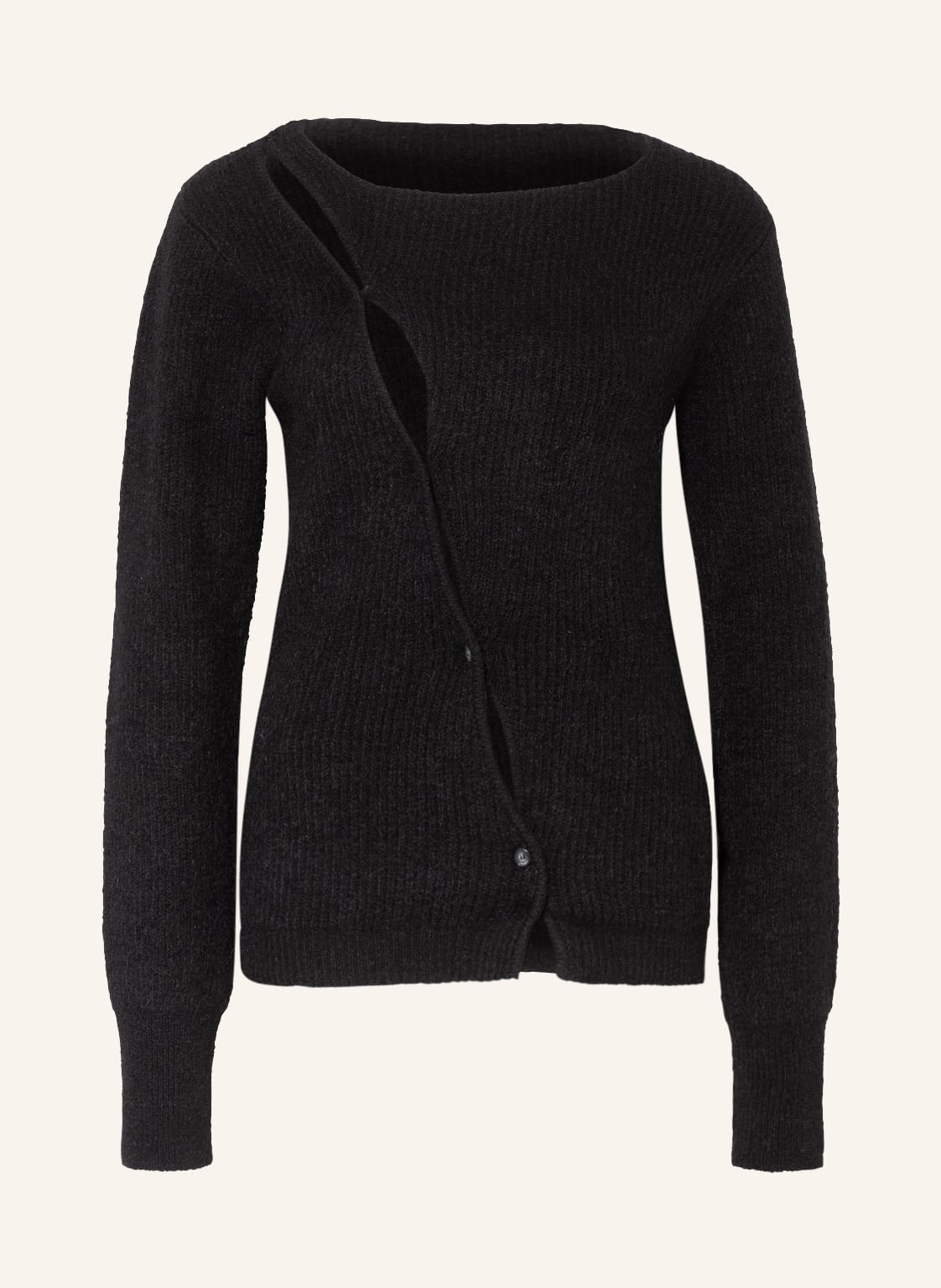 Image of Jacquemus Pullover La Maille Pau schwarz
