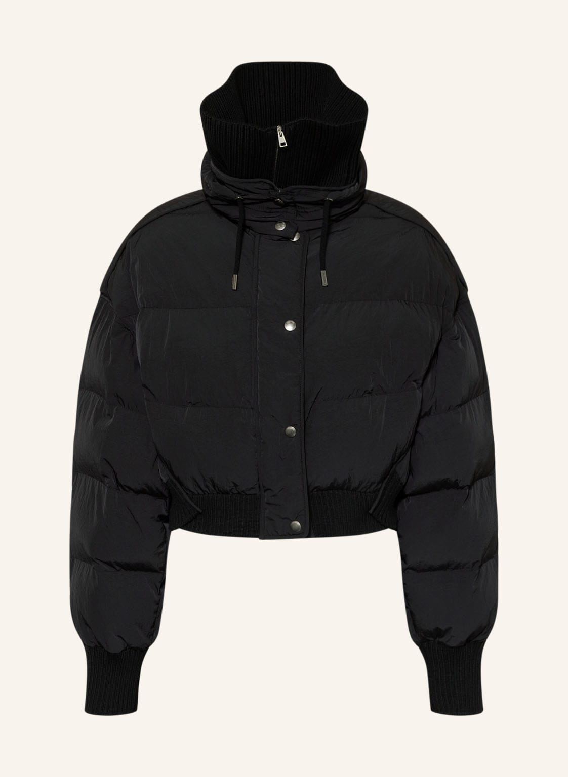 Image of Jacquemus Cropped-Steppjacke La Doudoune Briciola schwarz