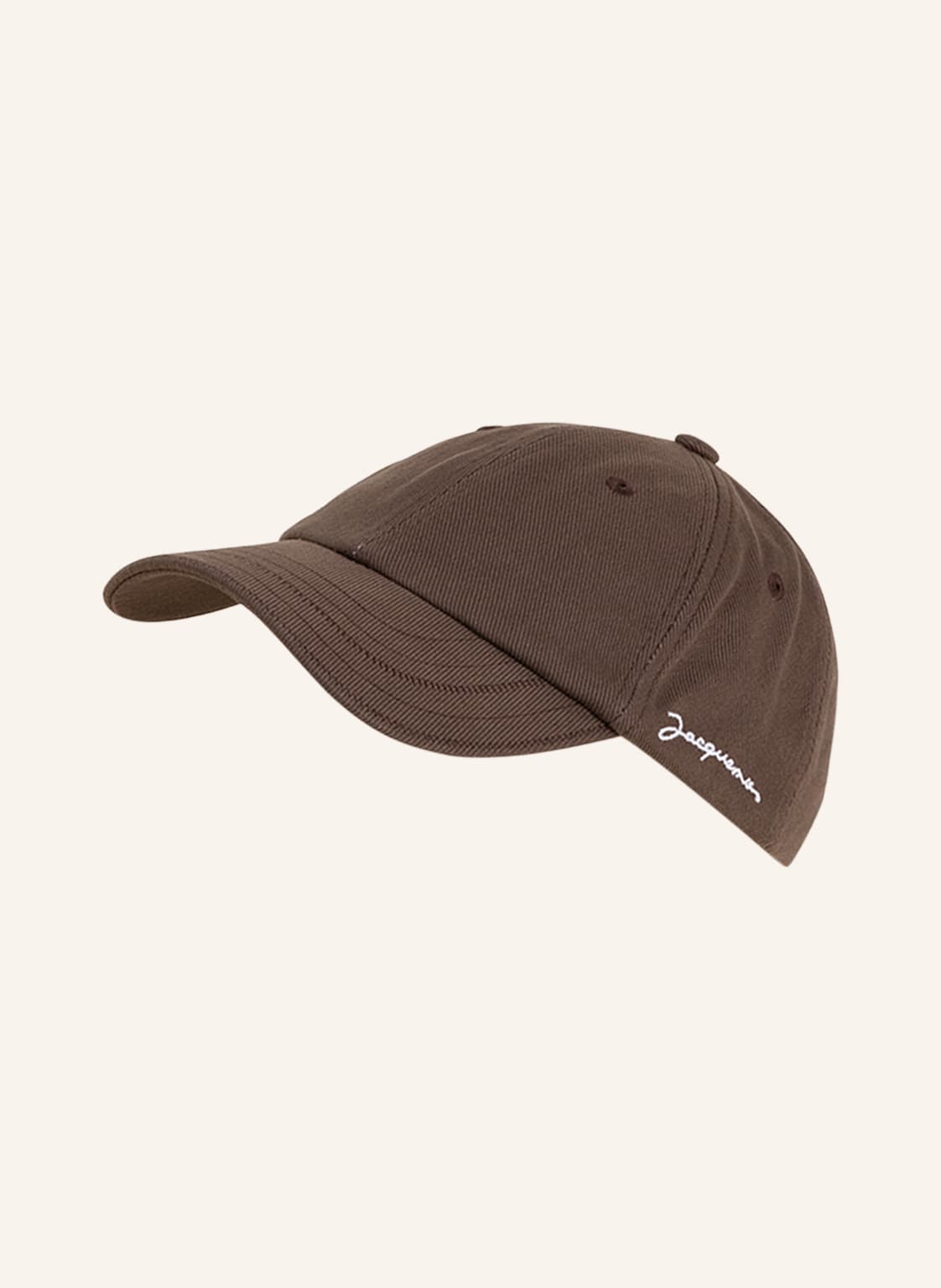 Image of Jacquemus Cap La Casquette braun