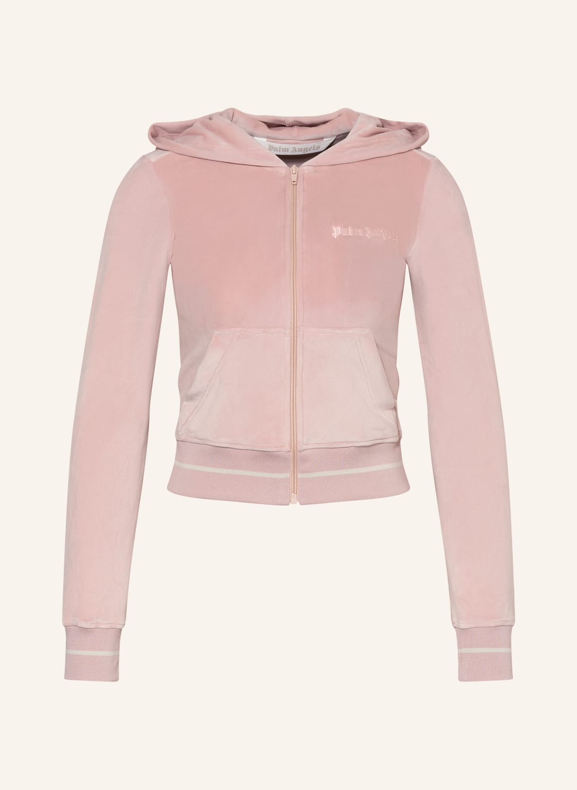 Image of Palm Angels Nickijacke rosa