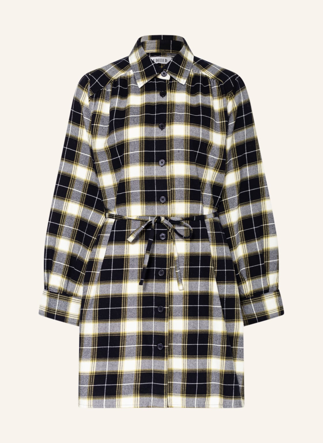 Image of Edited Hemdblusenkleid Sahra schwarz