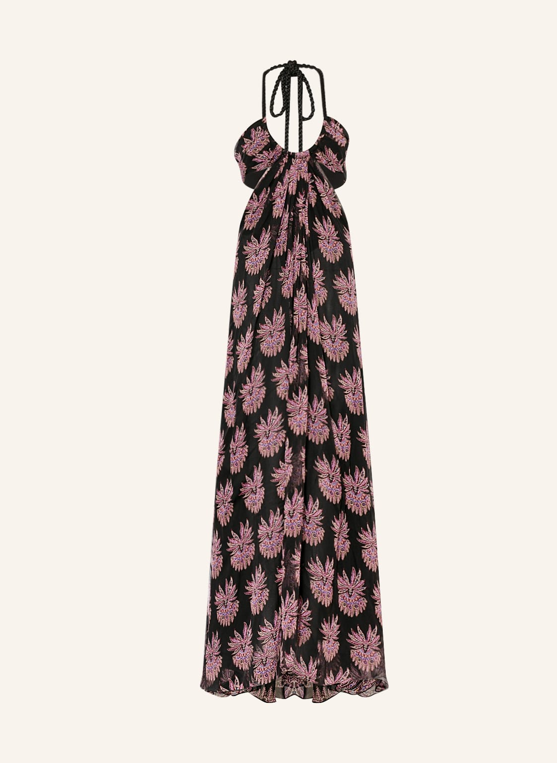 Image of Etro Seidenkleid Vanessa schwarz