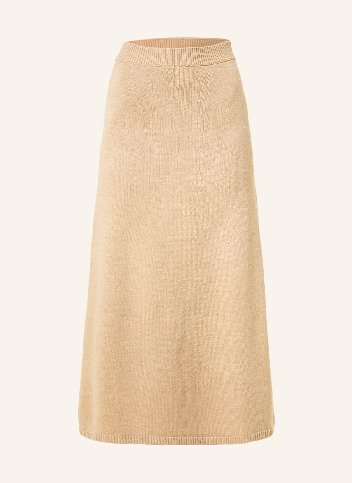 Image of Chloé Strickrock Aus Cashmere beige