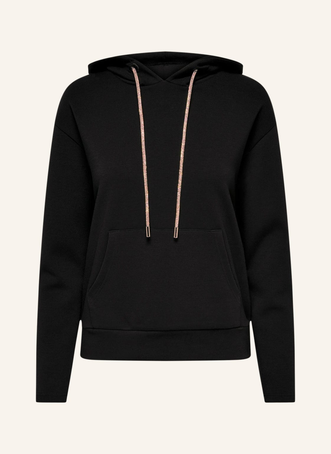 Image of Only Hoodie Onlnew Mit Schmucksteinen schwarz