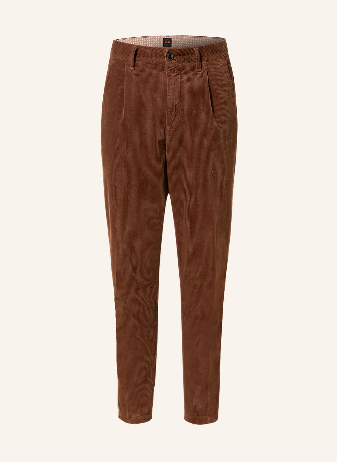 Image of Boss Cordhose Schino-Shyne Tapered Fit grau