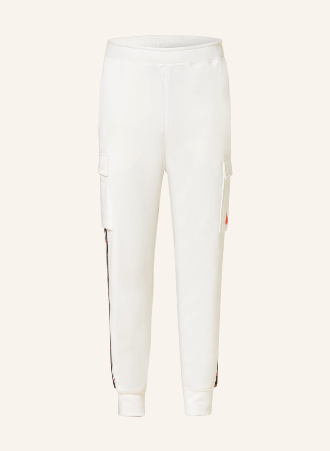 Image of Nike Sweatpants Sportswear Repeat beige