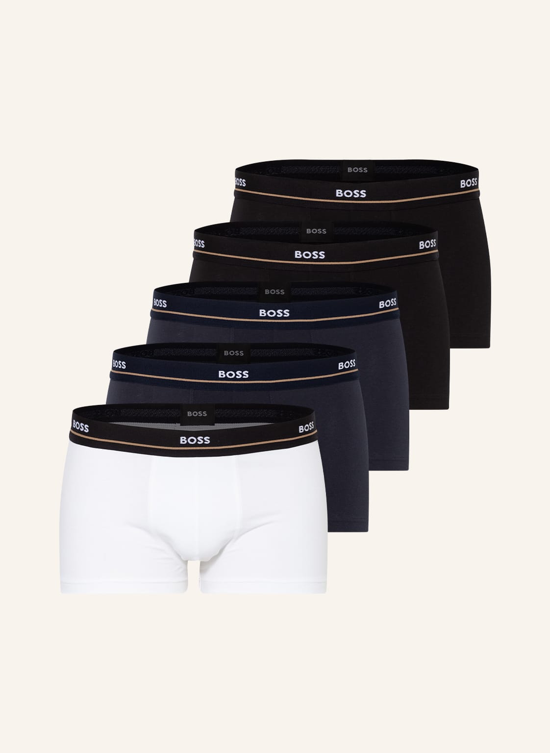 Image of Boss 5er-Pack Boxershorts blau