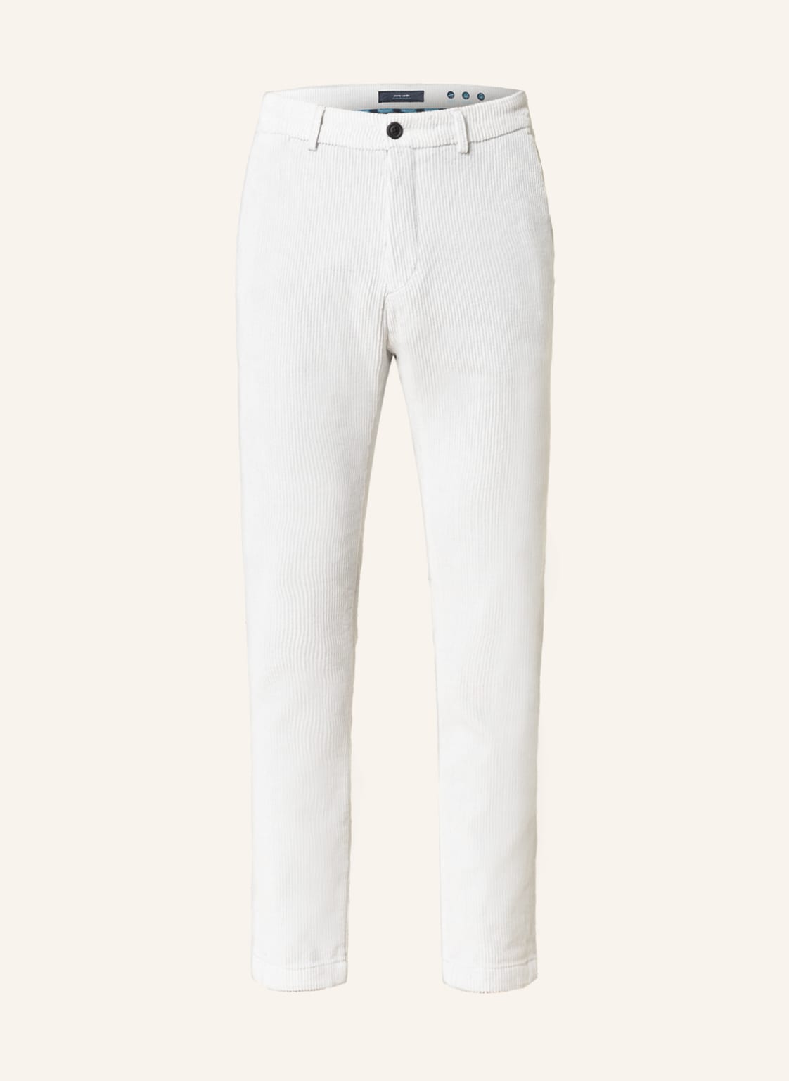 Image of Pierre Cardin Cordhose Antibes Travel Comfort Slim Fit grau