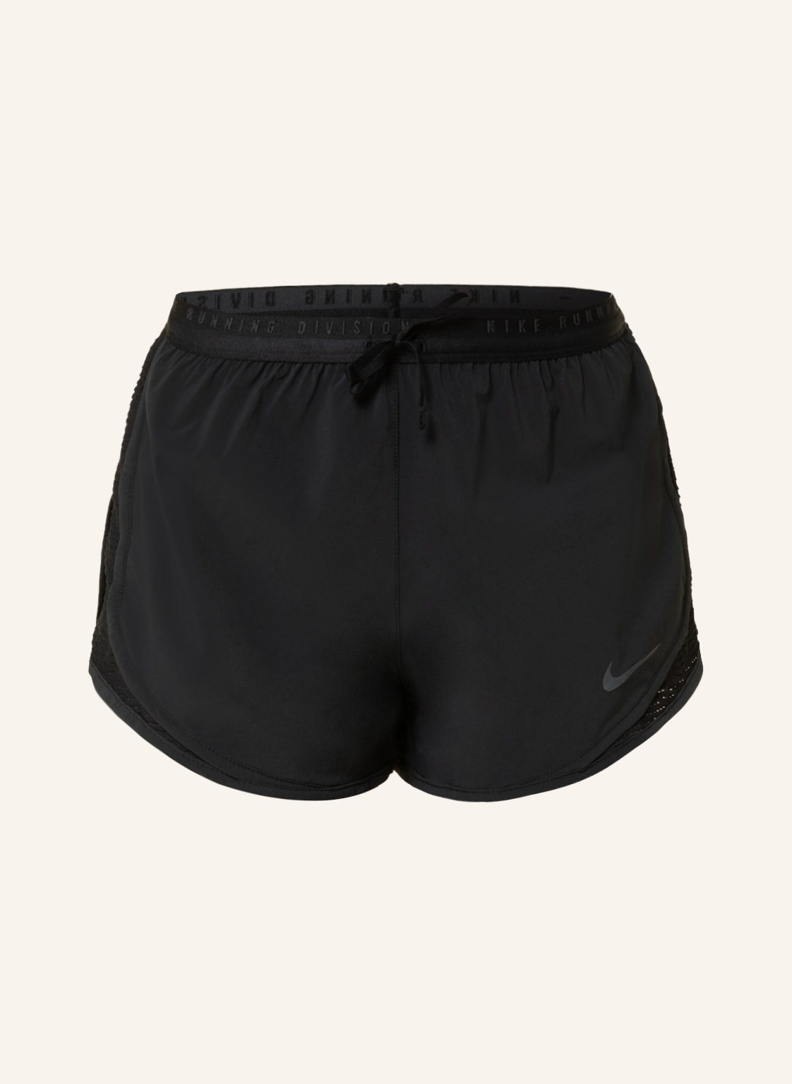 Image of Nike Laufshorts Dri-Fit Run Division Tempo Luxe Mit Mesh schwarz