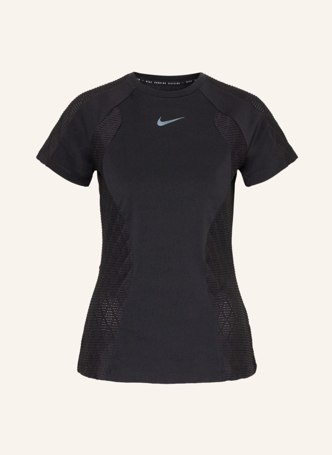 Image of Nike Laufshirt Dri-Fit Adv Run Division Mit Mesh schwarz