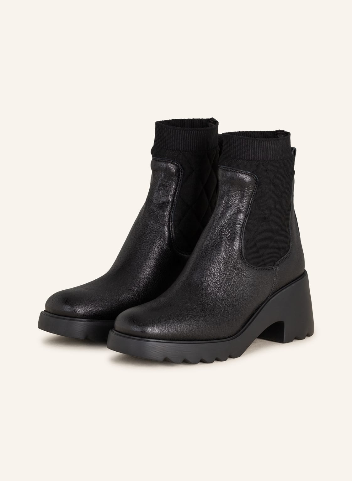 Image of Unisa Chelsea-Boots Losbi schwarz