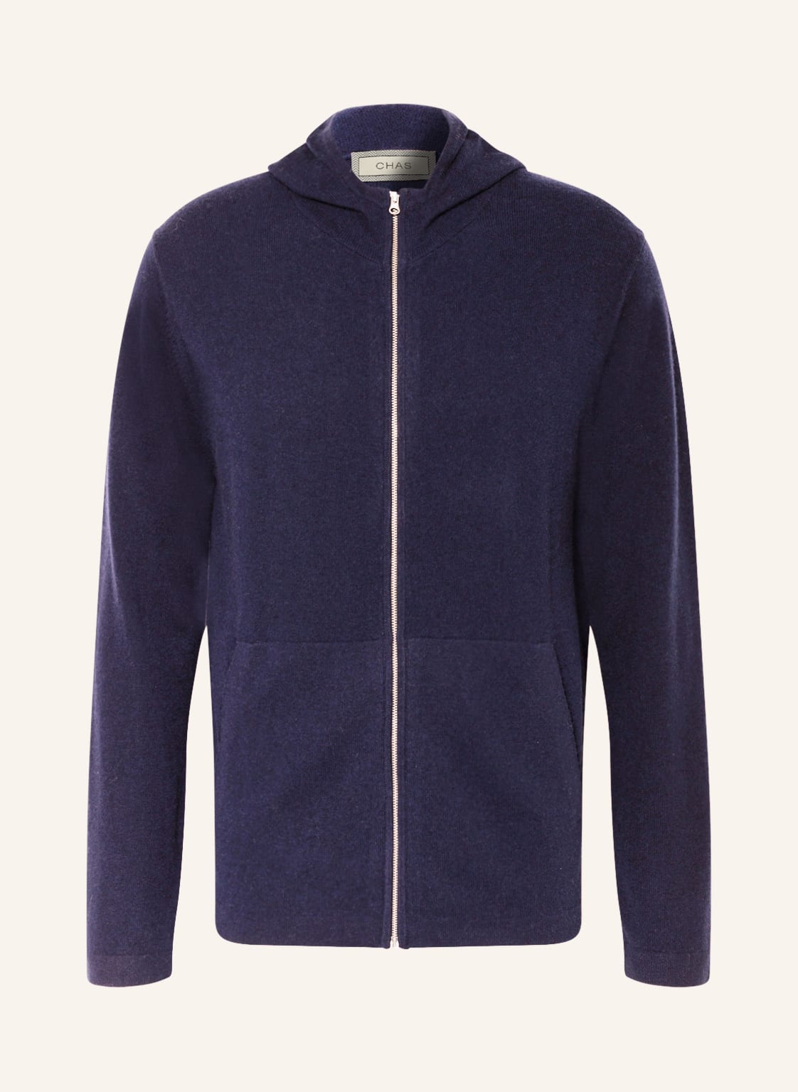 Image of Chas Strickjacke Mit Cashmere blau
