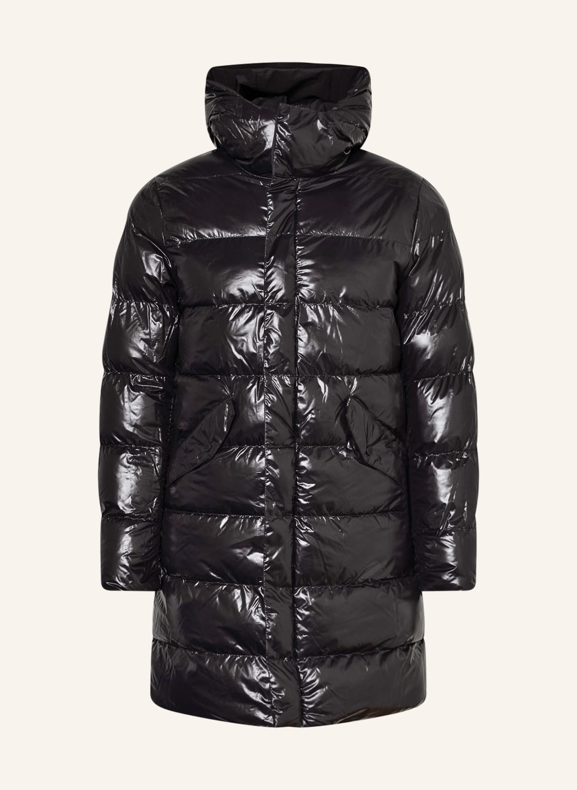 Image of People Of Shibuya Steppjacke Korei Mit Primaloft®-Isolierung Zum Wenden schwarz