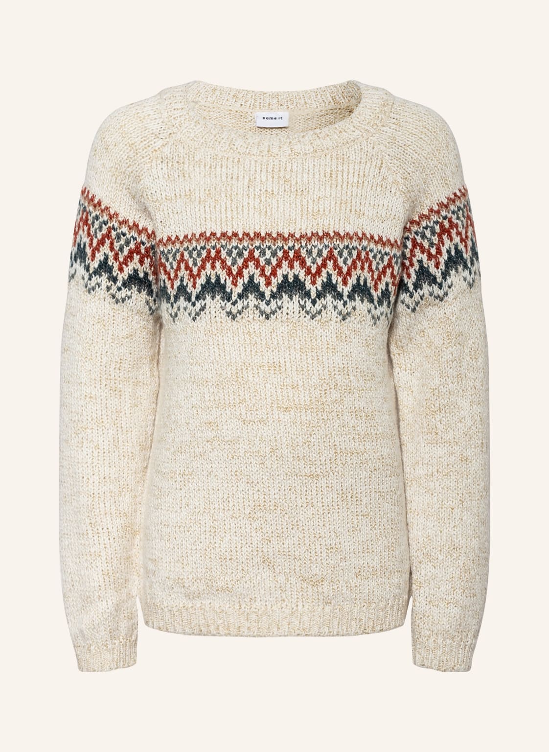 Image of Name It Pullover beige